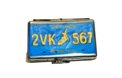California Surfing USA License Plate