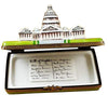 Capitol Dome with Removable Bill of Rights Limoges Box - Limoges Box Boutique