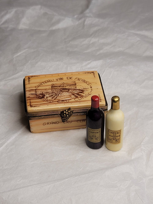 Chateau Wine Crate Taster Set Bottles Crate PV 2"