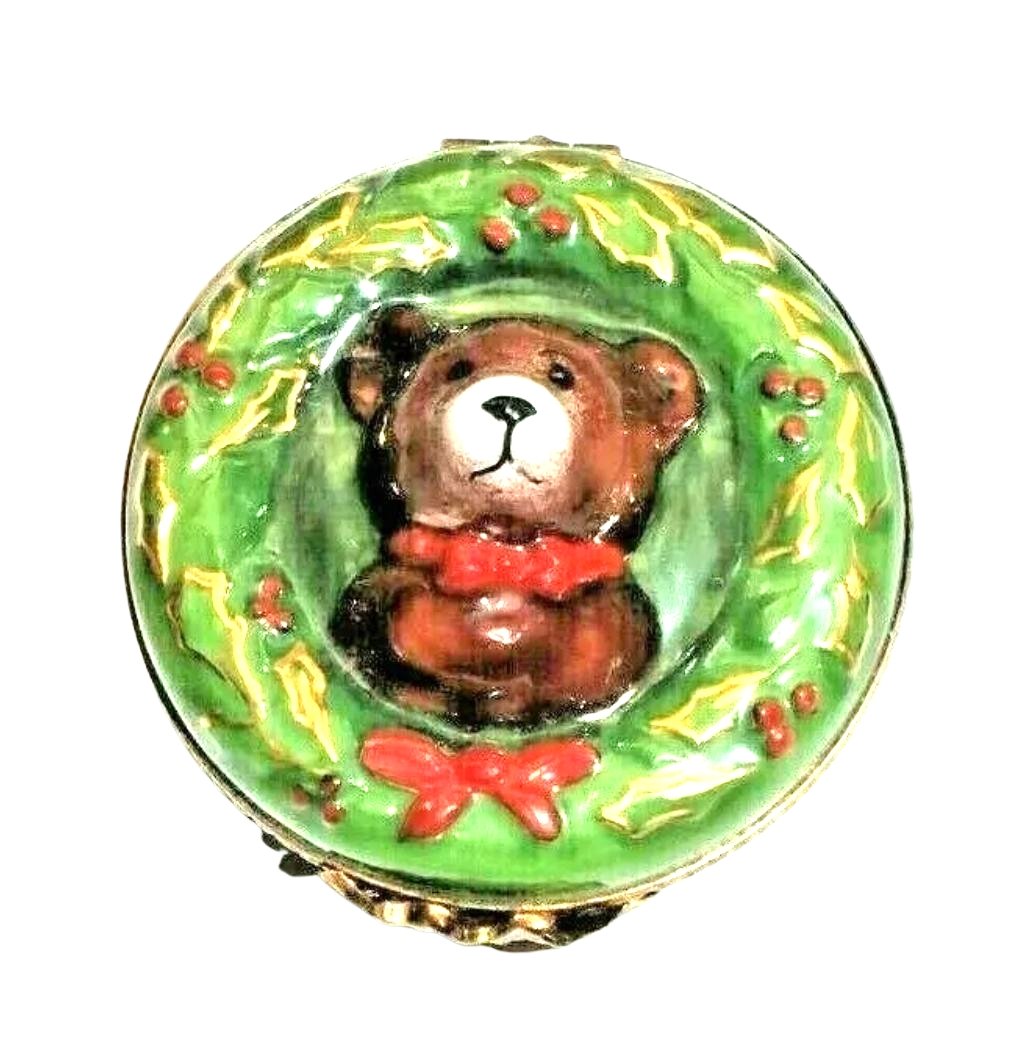 Christmas Bear Wreath