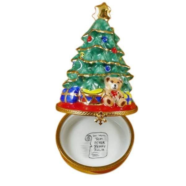 Christmas Tree with Gifts Limoges Box - Limoges Box Boutique