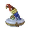 Colorful Parrot Porcelain Limoges Trinket Box - Limoges Box Boutique