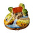 Cottage on Hill w River Country House Home Limoges Box Figurine - Limoges Box Boutique