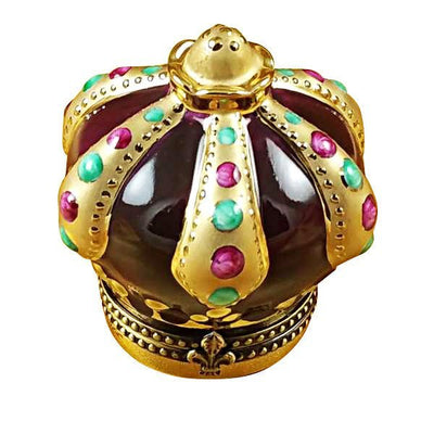 Crown with Jewels in Gold and Silver