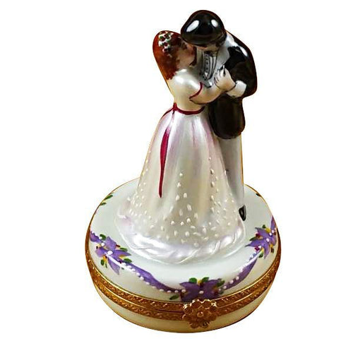 Dancing Bride and Groom Figurine 