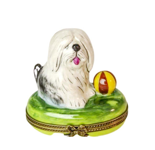 Dog w Ball - Fast Shipping Available