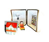 Doll in doll house toys - Fun and colorful dollhouse toy set for imaginative play