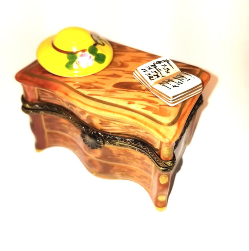 Brand Name: Limited Edition Dresser with Hat and Book