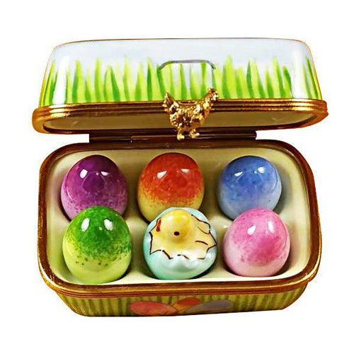 Easter Egg Box With Eggs