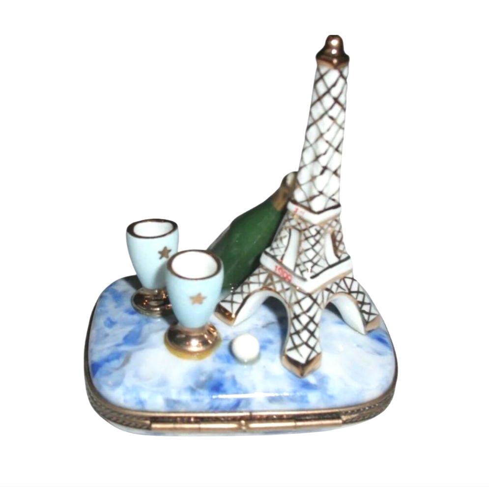 La Gloriette Eiffel Tower Wine Glass Set