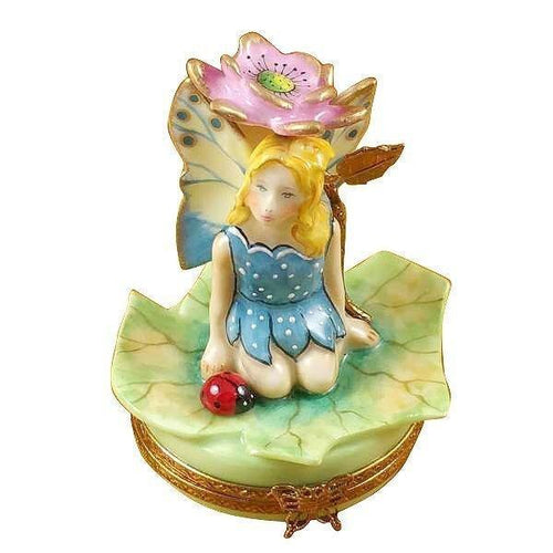 Flower Fairy Pink Limoges Box - Limoges Box Boutique