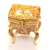 French Antique End Foyer Nightstand Table Limoges Box Figurine - Limoges Box Boutique