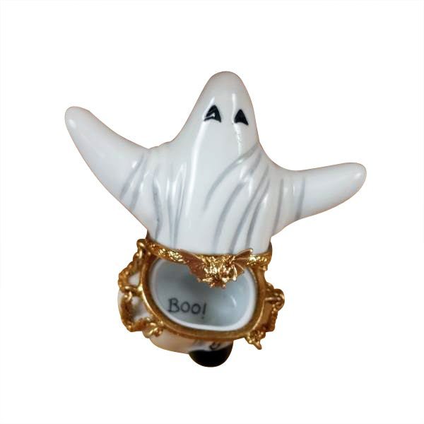 Spooky-ghost-figurine-holding-ball-and-chain-sculpture