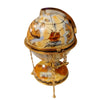 Globe on Stand with Antique Brass Finish