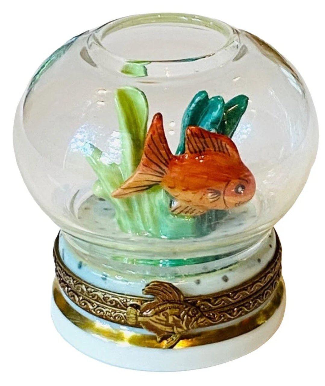 Gold Fish in Bowl - Premium Quality Pet Fish for Home Aquariums - Limoges  Box