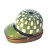 Green Derby Hat Cap Limoges Box Figurine - Limoges Box Boutique