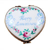 Happy Anniversary Heart 50th Limoges Trinket Box - Limoges Box Boutique