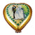 Heart with Wedding Couple - Studio Collection Limoges Trinket Box - Limoges Box Boutique