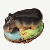 Hippopotamus Hippo Limoges Box Figurine - Limoges Box Boutique