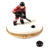 Hockey Player with Removable Puck Limoges Box - Limoges Box Boutique