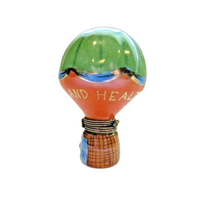 Hot Air Balloon peace Health 1900 2000 Limoges box