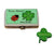Irish Good Luck with Removable Four Leaf Clover Limoges Box - Limoges Box Boutique