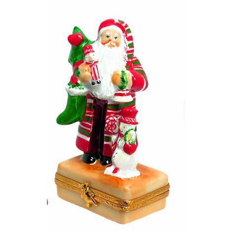Lynn Haney: Snowman Surprise Limoges Box Figurine - Limoges Box Boutique