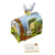 Mailbox with Landscape & Removable Porcelain Letter Limoges Box - Limoges Box Boutique