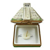 Mayan Pyramid with Removable Sundial Limoges Box - Limoges Box Boutique