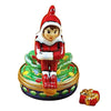Merry Christmas Elf With Package - Merry Porcelain es