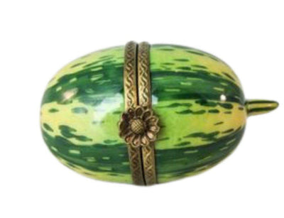 Mini Watermelon RETIRED Porcelain Limoges Trinket Box - Limoges Box Boutique