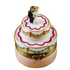 Mini Wedding Cake with Bride and Groom