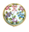 Monet Inspired Flowers Clock Pocket Watch