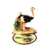 Ostridge Bird Limoges Box Figurine - Limoges Box Boutique