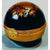 Cobalt Blue Ball- Gold Decal Limoges Box Figurine - Limoges Box Boutique