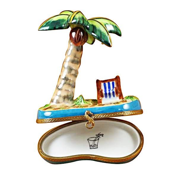 Palm Tree with Chair