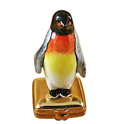 Penguin on Gold Box