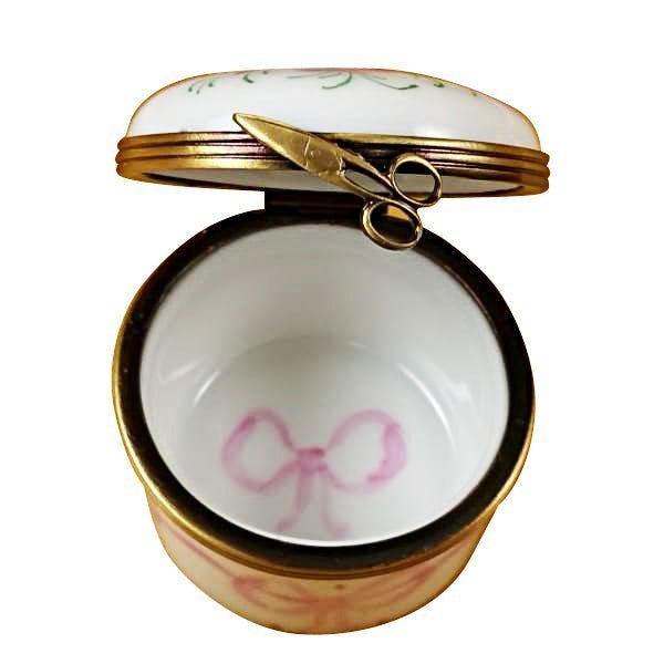 Pink First Curl Limoges Box - Limoges Box Boutique