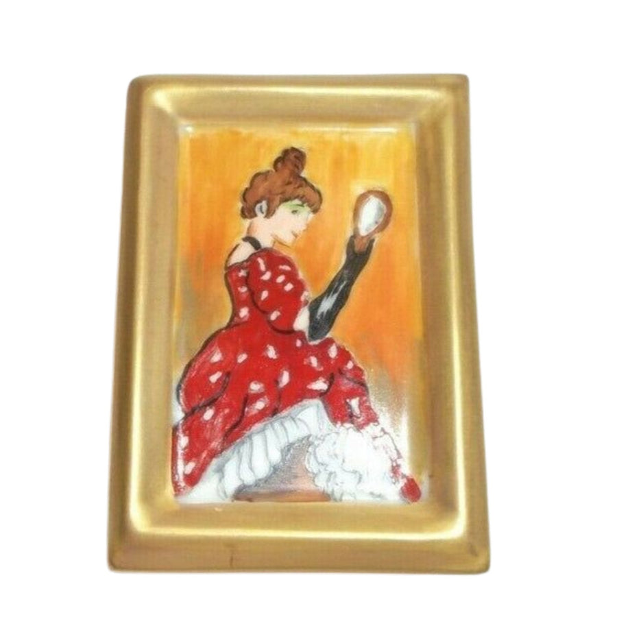 Art & Painting Dance Limoges Porcelain Box Figurines Collectibles