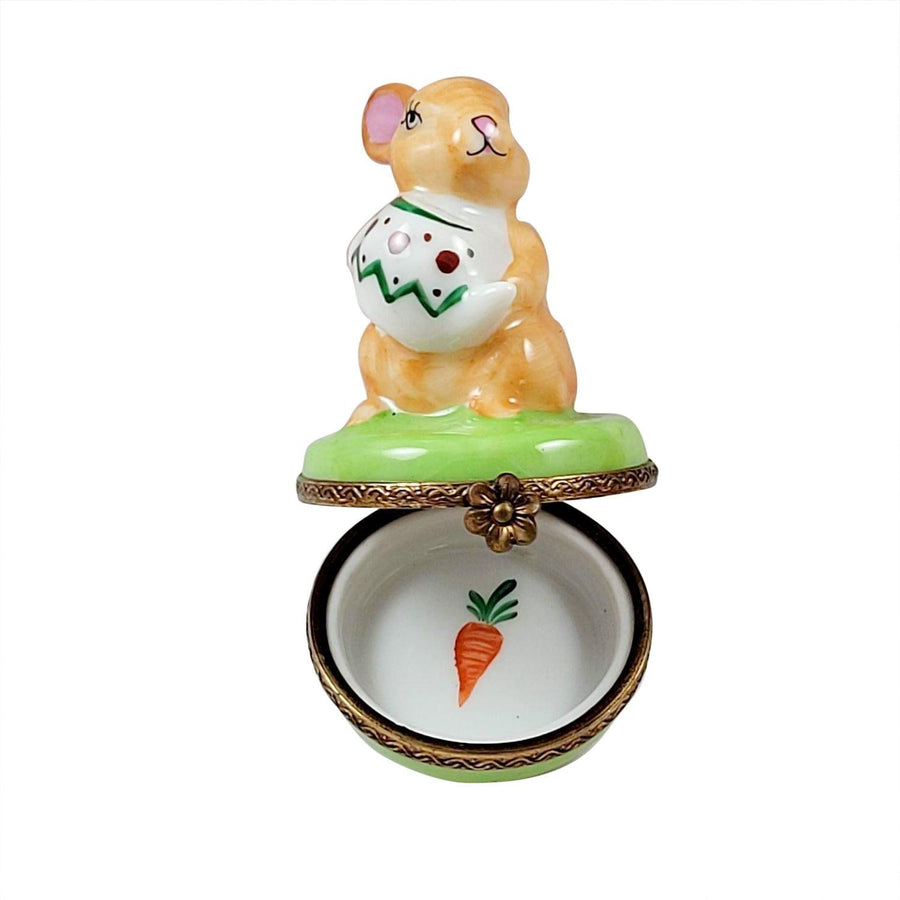 Rabbit with Watering Can Limoges Box - Limoges Box Boutique
