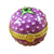 Raspberry Bright Purple Limoges Box - Limoges Box Boutique