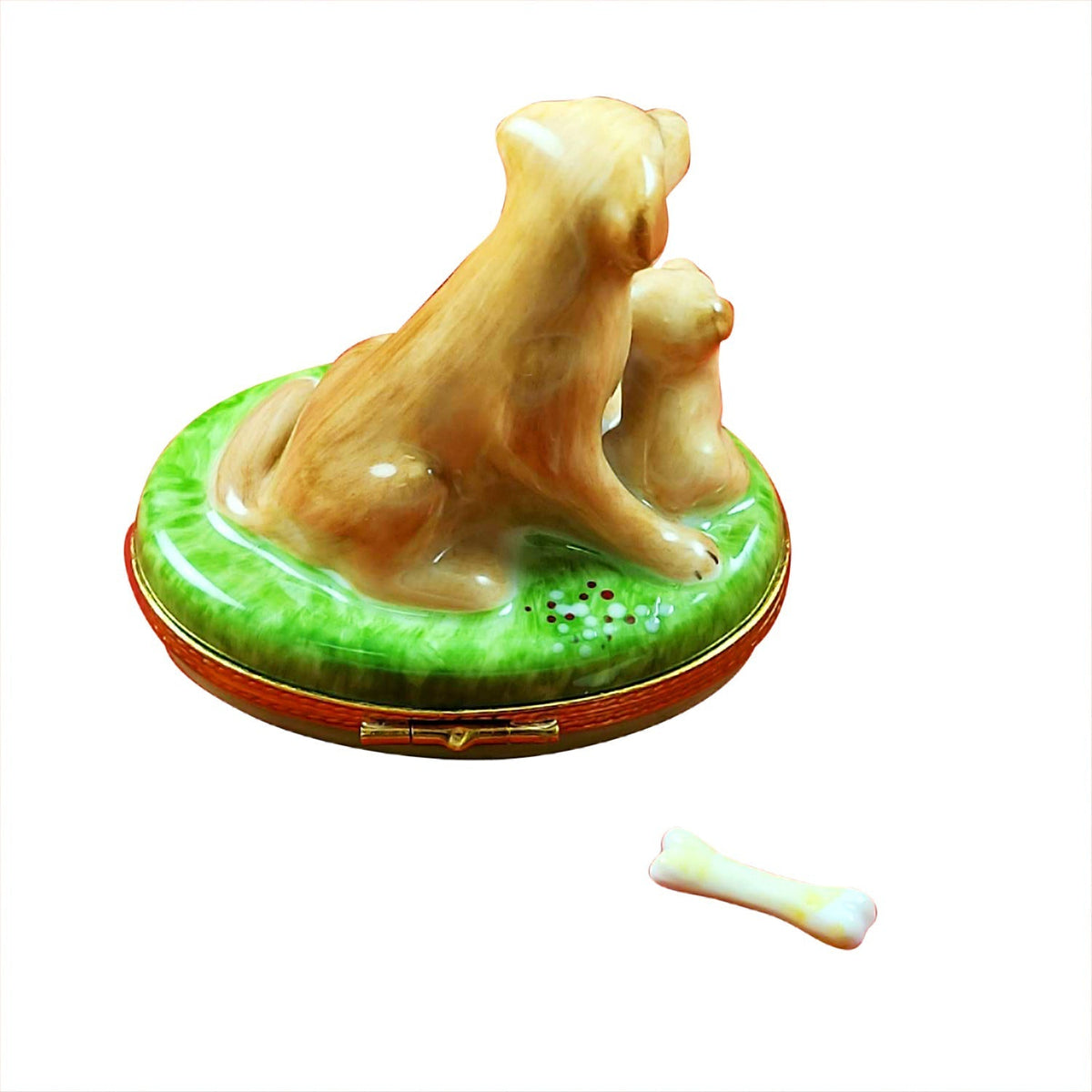 Yellow Lab & Puppy with Removable Bone - [Brand Name]