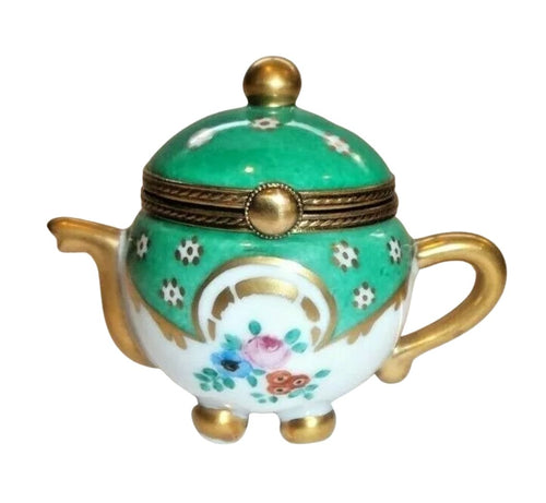 Teapot Green Boule