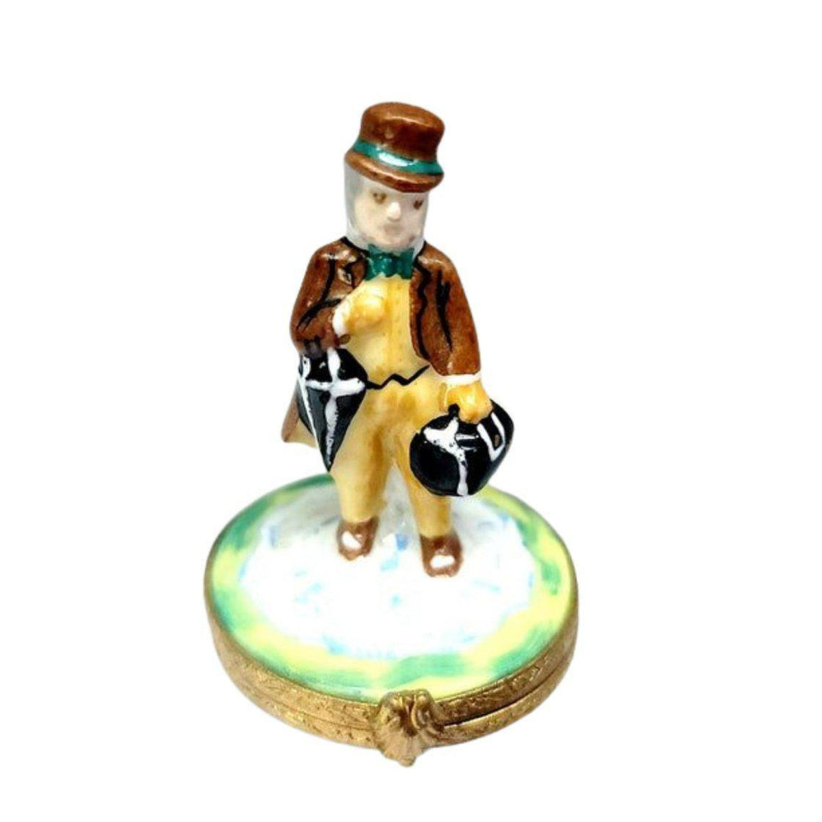 The Housecall Good Doctor physician Limoges Box Figurine - Limoges Box Boutique