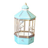 Brand: Tiffany Blue Bird Cage with Gold Birds