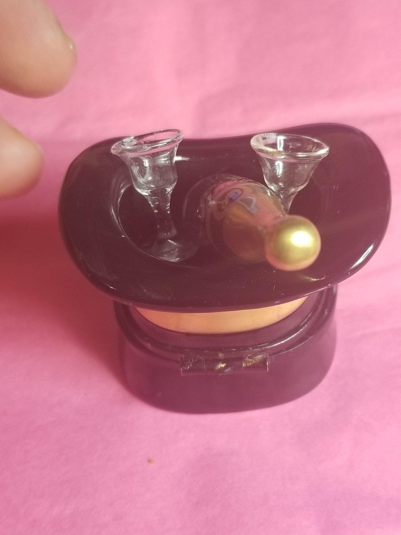 Top Hat Champagne Limoges Box Figurine - Limoges Box Boutique