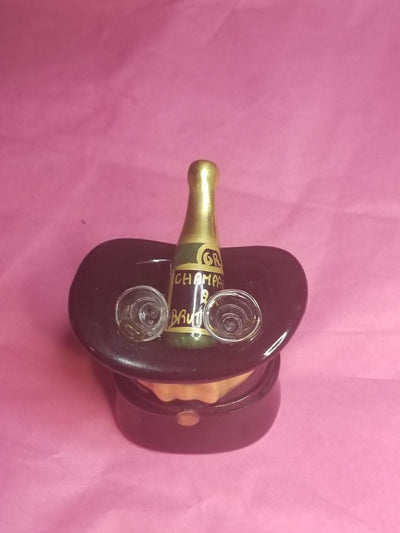 Top Hat Champagne Limoges Box Figurine - Limoges Box Boutique