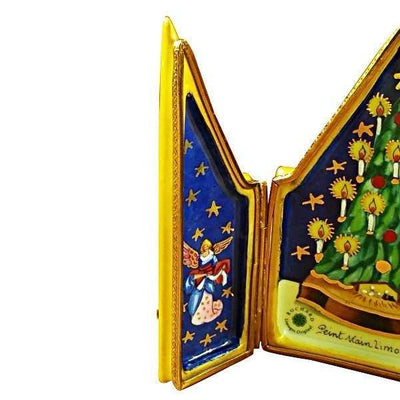 Triptych Christmas Tree Limoges Box - Limoges Box Boutique