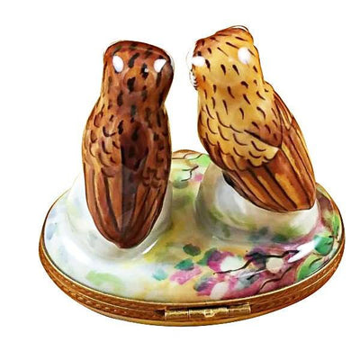 Two Owls Limoges Box - Limoges Box Boutique