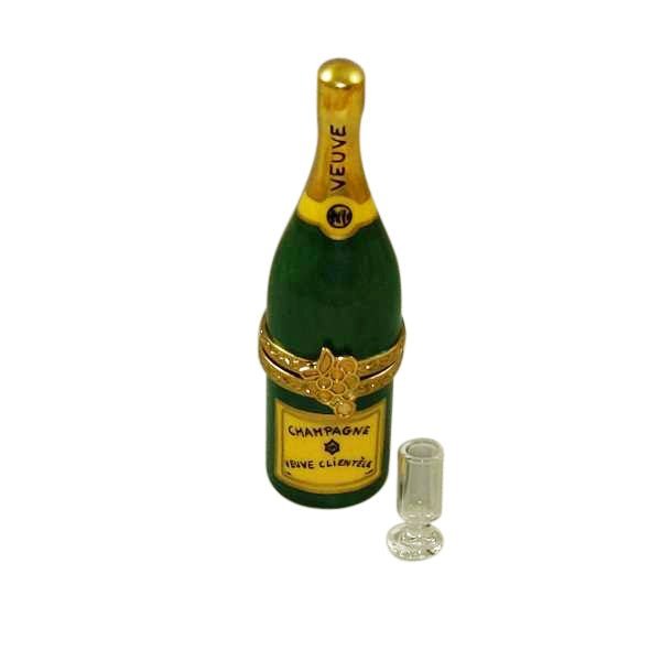 Veuve Clientele Champagne Bottle with Flute